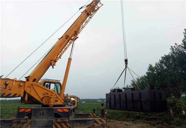 生活污水設(shè)備的吊裝方法和注意事項(xiàng)-樂(lè)中環(huán)保 生活污水設(shè)備的吊裝方法和注意事項(xiàng)-樂(lè)中環(huán)保